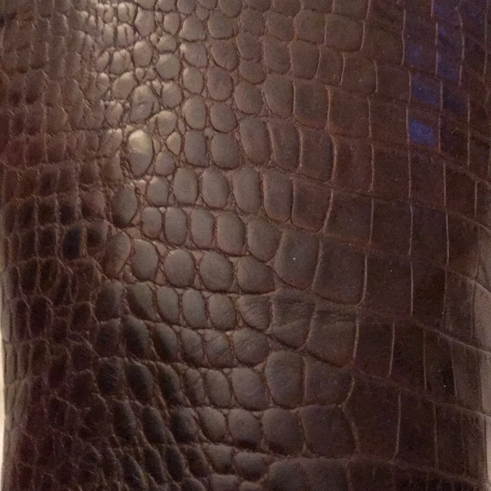 Brown alligator boots - Picture 3 of 3